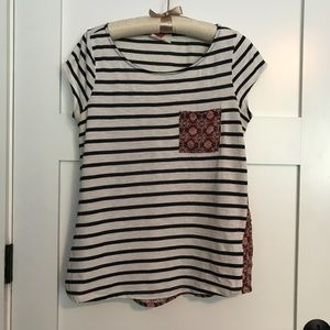 🌻Sale!🌻 Anthropologie Mixed Print Top